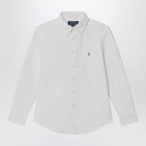 키즈 폴로 랄프로렌 긴팔 셔츠 323677133001CO White