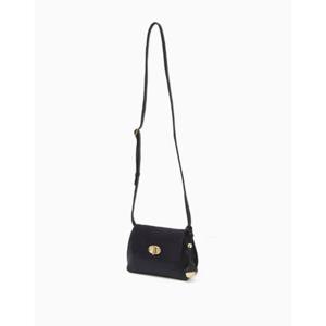 [질스튜어트 핸드백] JABA5F122N2  다크네이비 가죽 스웨이드콤비 오브 장식 크로스백 S JABA5F122N2