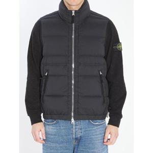 스톤 아일랜드 심리스 터널 나일론 다운 TC 베스트 K2S15 G10000