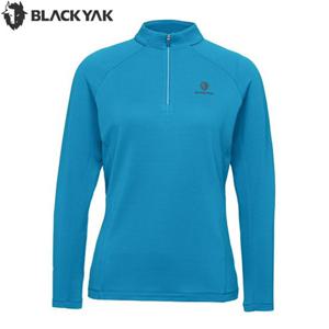 [블랙야크] 블랙야크 여성 가을 아웃도어 등산 긴팔티셔츠 DNS 폴라텍 집업 긴팔티2 1BYZTFU504X7 1BYZTFU504