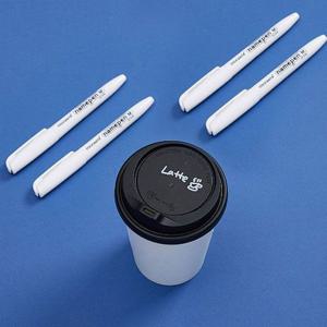 모나미 네임펜 M 화이트 굵은 글씨용 12개 1타