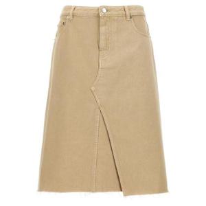 토리버치 미디 스커트 160596253 Beige