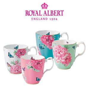 [로얄알버트]미란다커 빈티지 머그 4P 세트