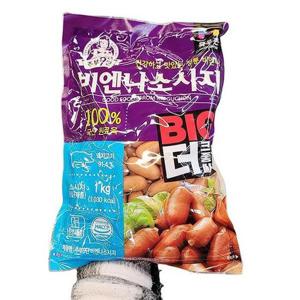 목우촌 BIG 주부9단 비엔나소시지 1kg x 1개 48234