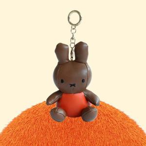 미피 열쇠고리 가방고리 인형 키링 - 브라운