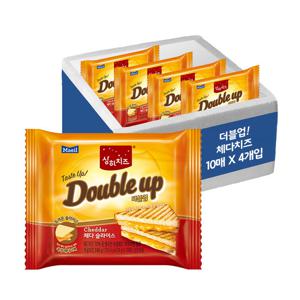 [매일] 상하치즈 더블업 체다 슬라이스 240g 40매 (4봉지)