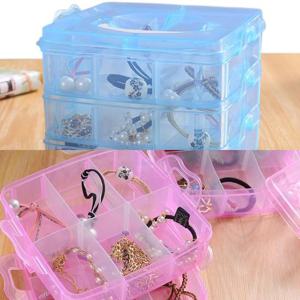 소품정리함 휴대용 3단 다용도 멀티박스 소형 멀티박스