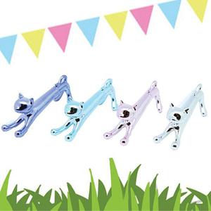 메탈 고양이 볼펜 귀여운 캐릭터 볼팬 예쁜 펜 필기구