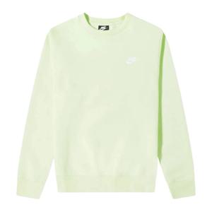 [나이키]나이키 클럽 크루 기모 맨투맨 BV2662-383 파스텔 라임