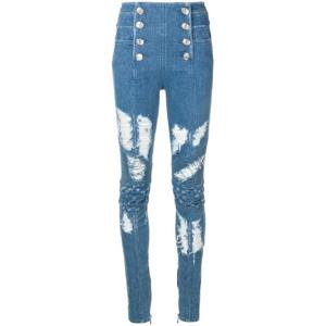 26 SS 발망 버튼 프런트 스키니 진 PF05493D016 TP442512405