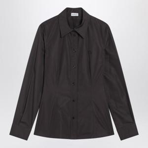 버버리 슬림핏 코튼 포플린 셔츠 8113598158871 Brown