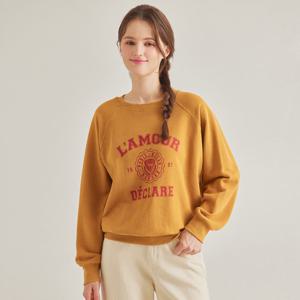 FOCUS  스템프 레터링 스웻 티셔츠 PBBF5F1TS6640