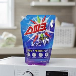 스파크 일반드럼 겸용 액체세제 리필 2.6L x 4개(1BOX)