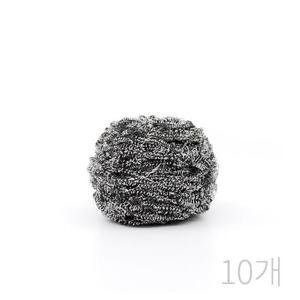 KP 강력한 고급 스텐 철수세미(45g)(10개) 스텐수세미 철수세미 수세미 행주 청소용품