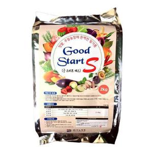 TC_이삭 굿스타트S(2kg) 텃밭 주말농장 밑거름 퇴비 주말농장비료 가정용비료 유기질비료 복합비료