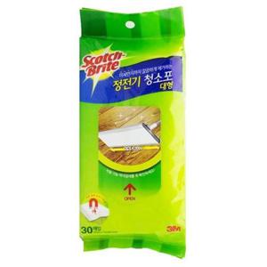 3M 정전기청소포리필 (대형 30매) 생황용품 청소용품 청소도구 밀대 마대