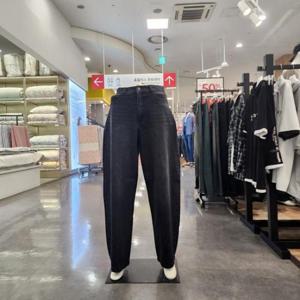 인터크루 HC10 여 커브드 그레이 데님팬츠 ITZ3EL51A