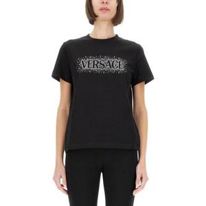 베르사체 반팔 티셔츠 1018981 1A136702B300 Black