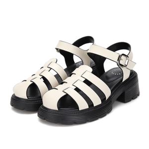 [바바라] 바바라 소가죽 피셔맨 청키 샌들 BBH467IV 113692