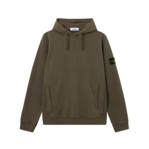 스톤 아일랜드 후드 티셔츠 K2S156100029S0A20V0054 MILITARY GR