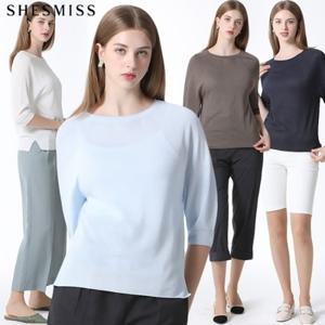 [르오트]프리미 홀가먼트 시스루 니트 탑_18423587_588586