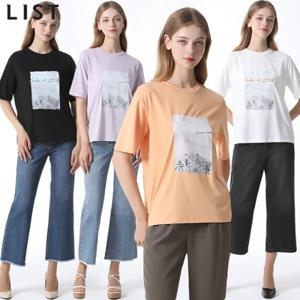 [르오트]루즈핏 프린팅 티셔츠_18423543_588586