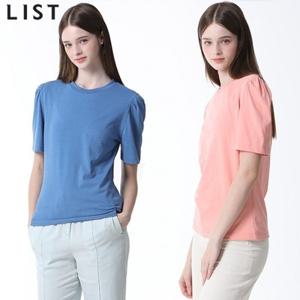 [르오트]코튼 퍼프 소매 티셔츠_18423541_588586