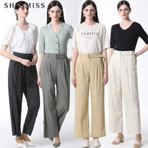 [르오트]벨티드 투턱 팬츠_18423624_588586