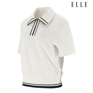 엘르골프 세이브존01 여성 반팔형 반집업티셔츠 6K65202 220