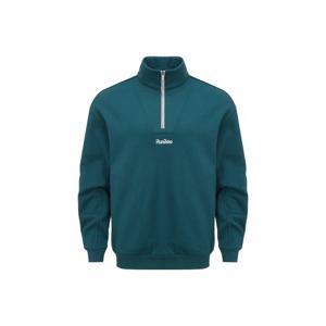 [미즈노(스포츠)]남여공용 면폴리 혼방 스웨트 니트 하프 집업 맨투맨 32YC465031