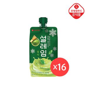 [롯데] 설레임 말차 160ml x 16개