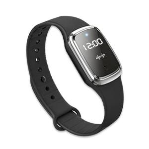 초음파 모 기 퇴치기 GF-M2 블랙 시계형 온도계 벌레 D