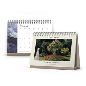 아트박스/아르누보 2026년 클로드 모네 명화 탁상 달력