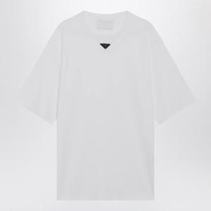 프라다 반팔 티셔츠 UJN861240 White