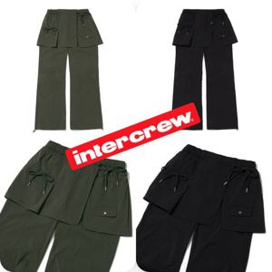 [인터크루]여성) 랩 치마 파라수트 팬츠 ITZ3PL52A