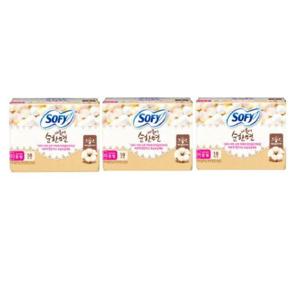 쏘피 내몸에순한면 바디피트생리대 생리대 중형 18P x 3팩