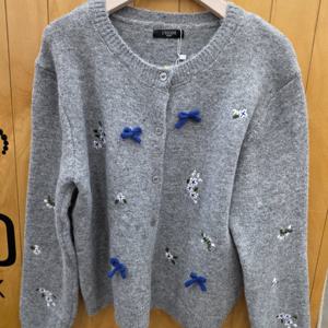 [레코브]자수리본가디건  LC61EZKC622X