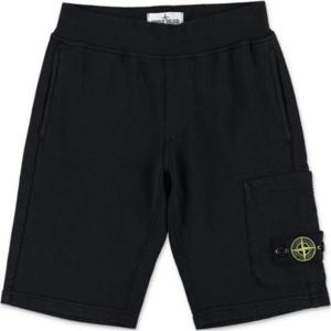 스톤아일랜드  스톤 키즈 와펜 패치 버뮤다 숏팬츠(블랙) K1S16 6200006 S0040 V0029