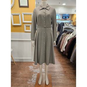 [BCBG]브릿 벨티드 플레어 원피스 B5D9O610