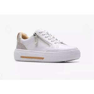 [금강 구두] CLAOXC5813WF9 금강제화 랜드로바 클락스 Hollyhock 지퍼 스니커즈(4cm) CLAOXC5813WF9