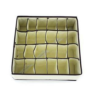 속옷정리함 24칸 정리박스 수납박스 부직포정리함 속옷정리함 양말정리함 부직포정리함 접이식수납함 옷정리함 수납박스 리빙박스 정리박스