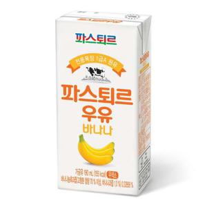 [파스퇴르]파스퇴르 바나나우유 190ML 48입