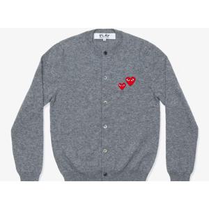 [꼼데가르송(잡화)]꼼데가르송 AX-N071-051 (스몰빅 하트 라운드 가디건)
