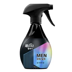 페브리즈 섬유탈취제 파워탈취 쿨아쿠아향 포맨 용기 370ml x1개