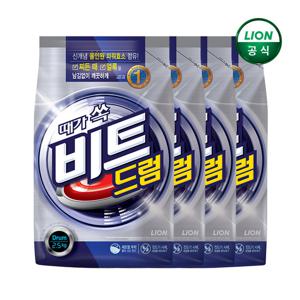 비트 분말세제 드럼 2.5kg x 4개
