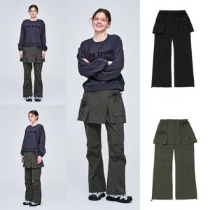 [인터크루]여성) 랩 치마 파라수트 팬츠 ITZ3PL52A0