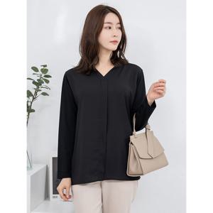 [모슬린]엄마옷 반오픈차이나카라긴팔블라우스 515FGH014 마담/