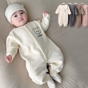 [조이멀티]모찌슈트 남아여아 긴팔 기모 우주복 206045