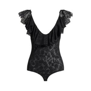 26 SS 알베르타페레티 러플 소매 바디수트 AEF261U11031621 TP445840366