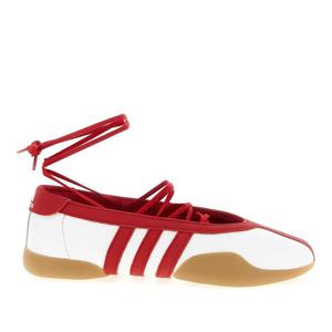 아디다스 태권도 메이 가죽 레이스업 발레리나 JQ0960 FTWWHTBE